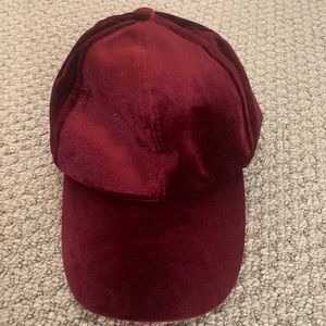 Bebe velvet brand new with tags baseball cap hat